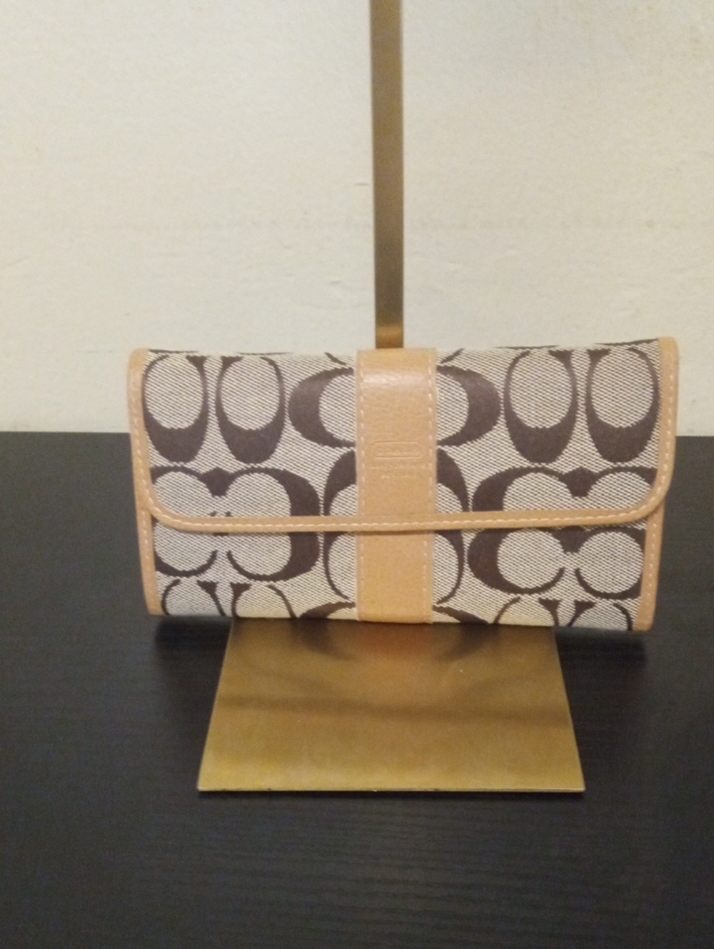 Coach Vintage Monogram  Continental Wallet